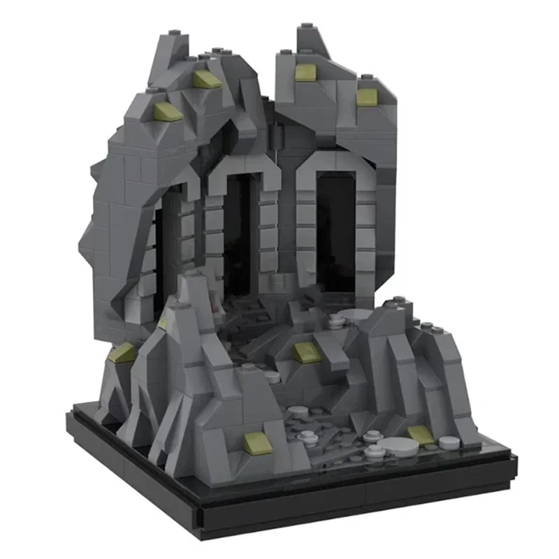 Magical แหวน Moc Building Blocks MINI ประตูมิตรภาพรุ่นเทคโนโลยีอิฐสําหรับ DIY ชุดประกอบวันหยุดของเล่นของขวัญ