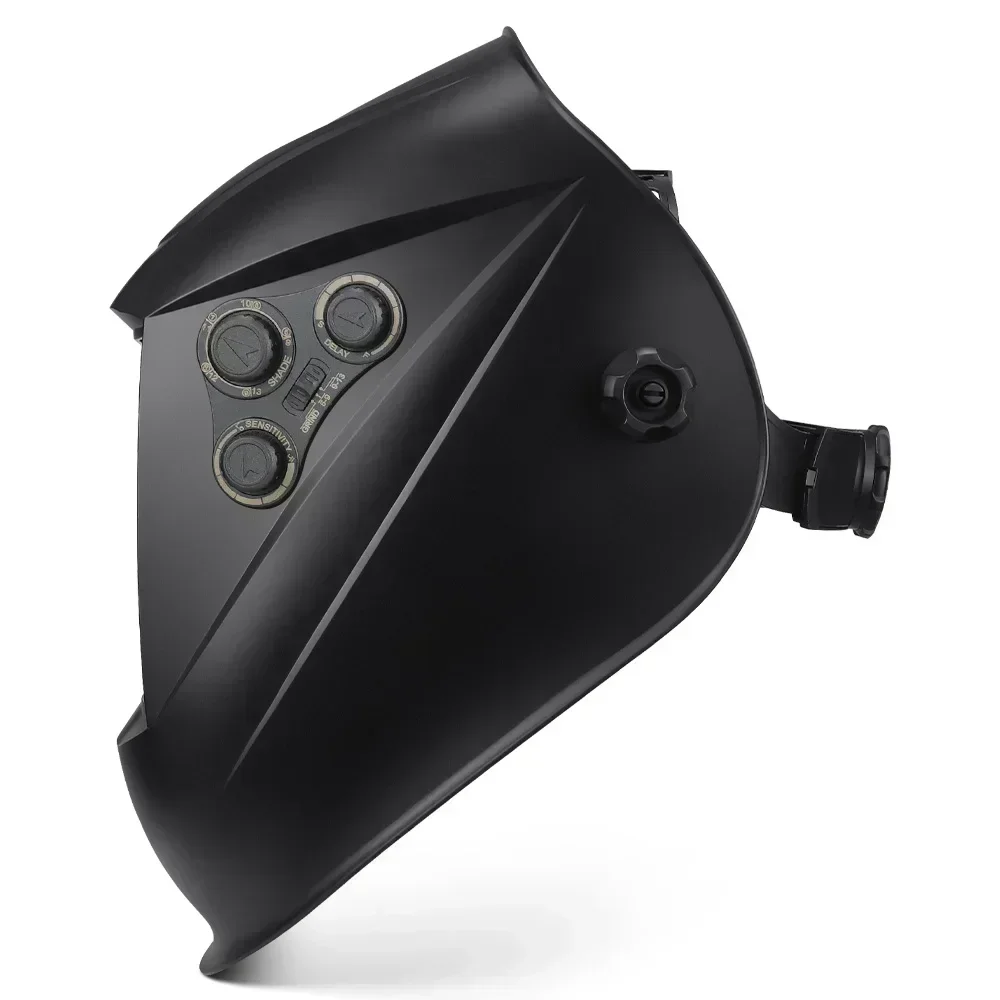 Imagem -03 - Capacete de Soldagem com Escurecimento Automático Capô de Tela de Visualização Grande Lítio Solar Sensores de Arco Tig Mig Máscara de Soldador de Moagem