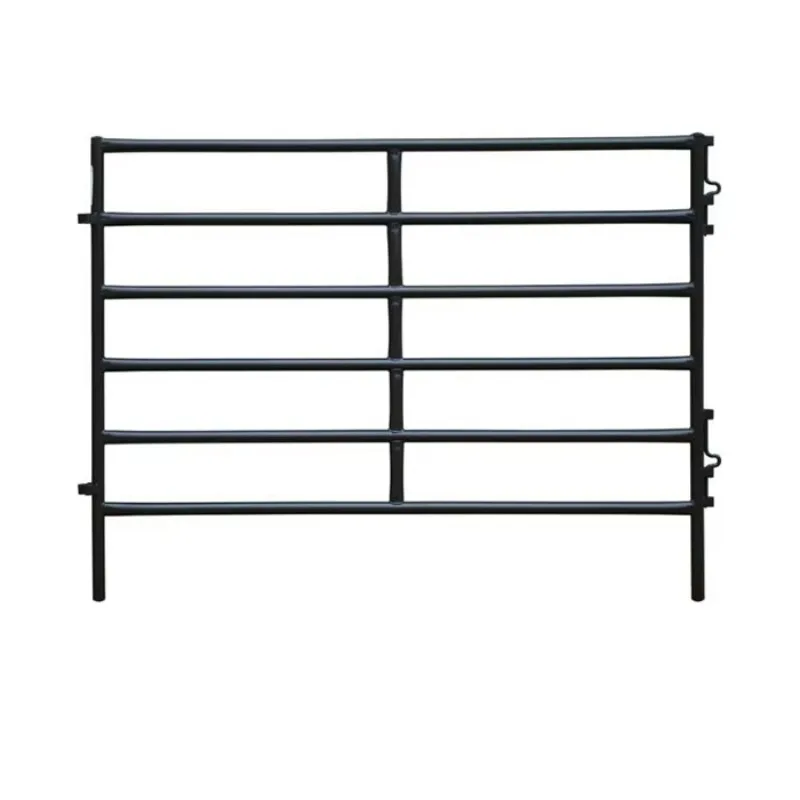 Customization Heat Treated Livestock Galvanized Oval Rail Cattle Yard Panels Farm Fence for Cows and Horses Round Pen Horse Fenc