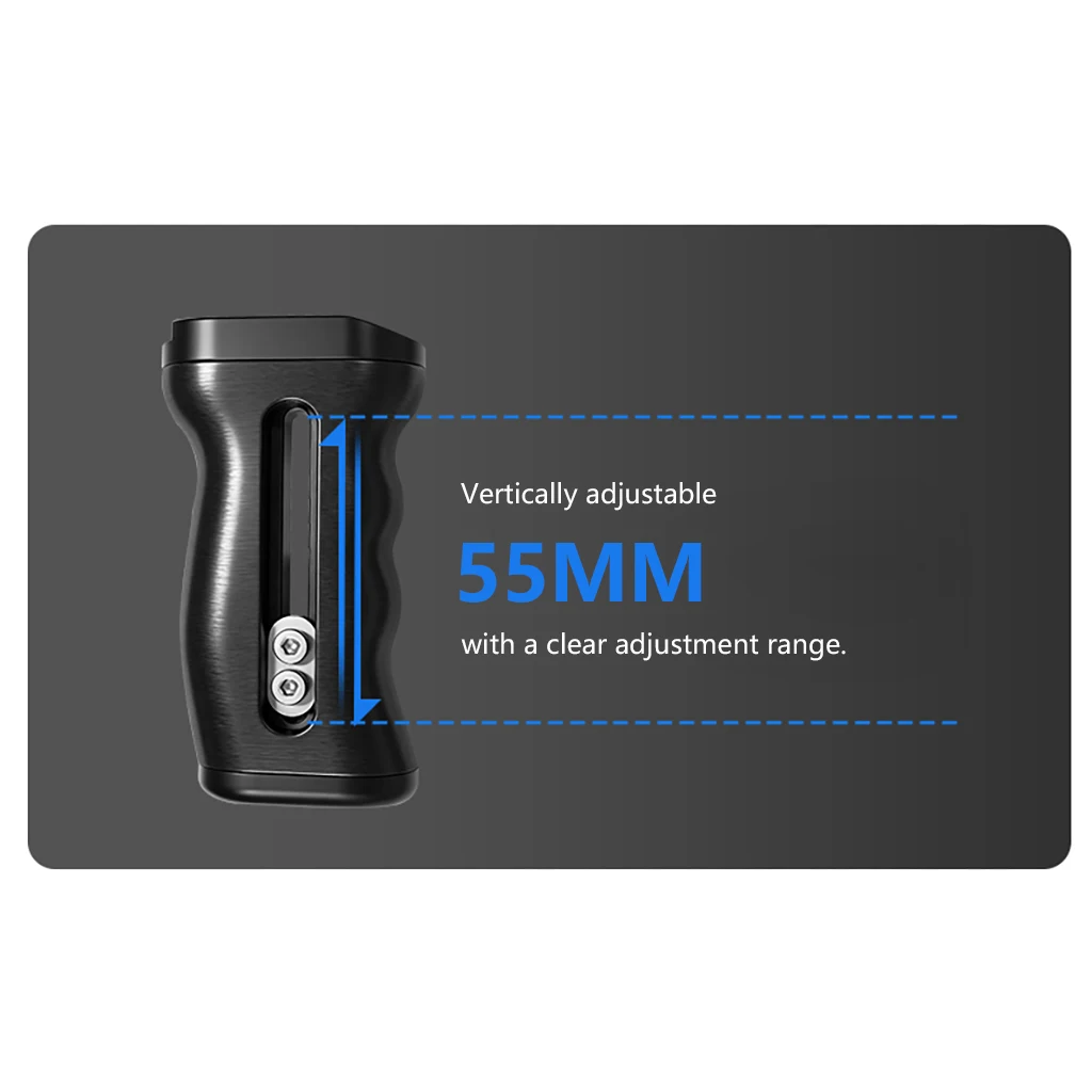 NATO-Schiene / 1/4-Zoll-Schraubseitengriff Ronin Gimbal DSLR Kamerakäfig Schnellklemmhalterung Monitorhalterung für Sony Canon Nikon – Detail 19