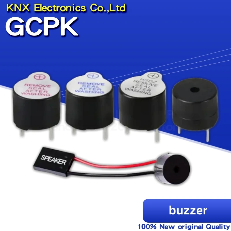 5PCS 12095 12085 9042 3v 5v 12v Buzzer Magnetic Long Continous Beep Tone 12*9.5mm 16R Universal buzzer 12*8.5mm