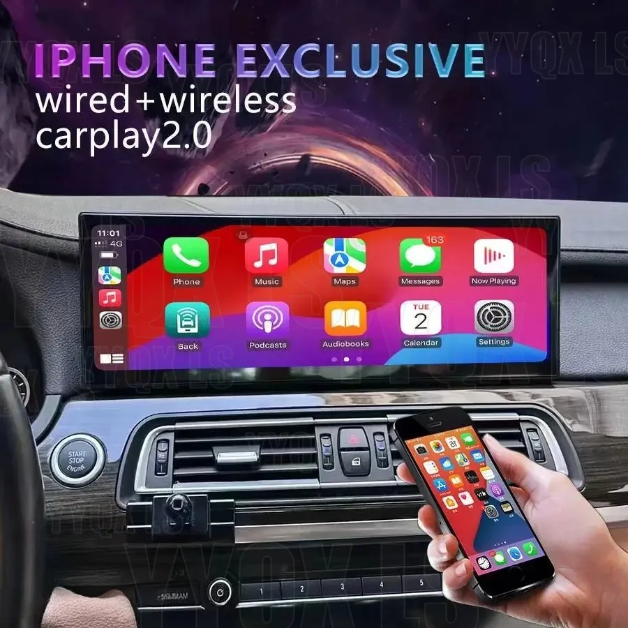 

14.9inch Screen For BMW 5 Series G30 G31 G38 EVO 2018-2023 Stereo Car GPS Multimedia Player Carplay Navigation Bluetooth Android