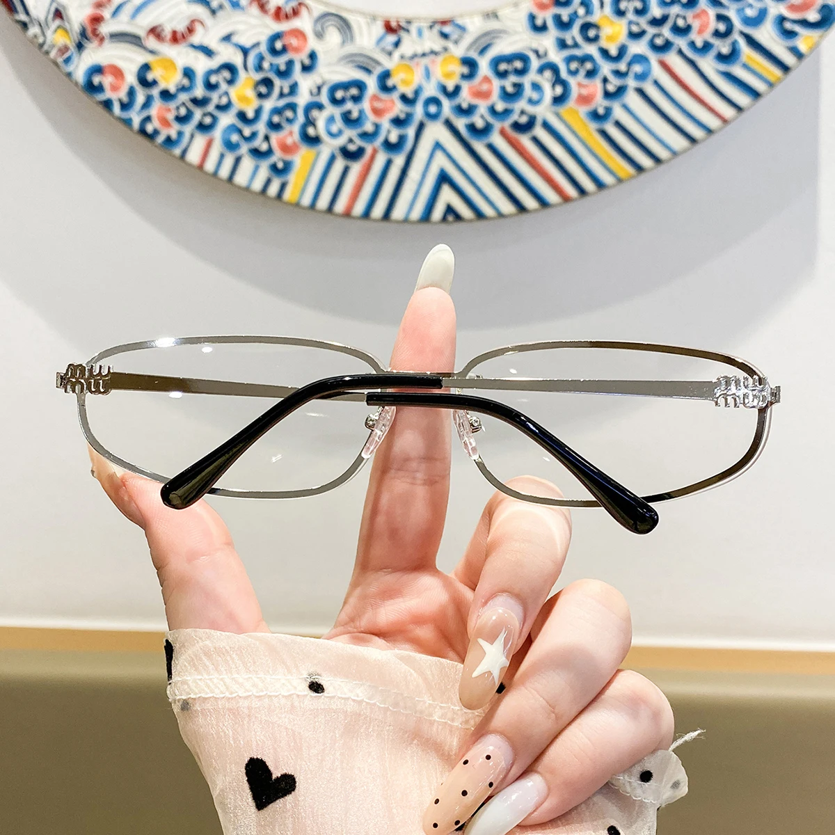زوج واحد من نظارات النساء بإطا - مراجعة Women'S Fashion Glasses Non Prescription وسعره