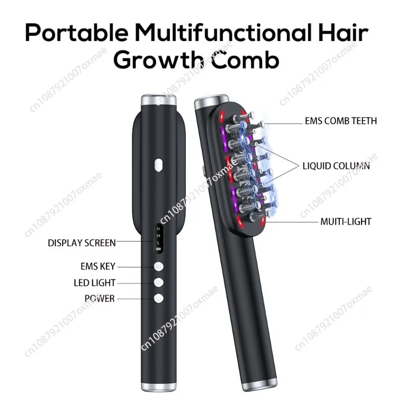 Red light RP radio frequency health comb micro current red light hair care hair care occurrence