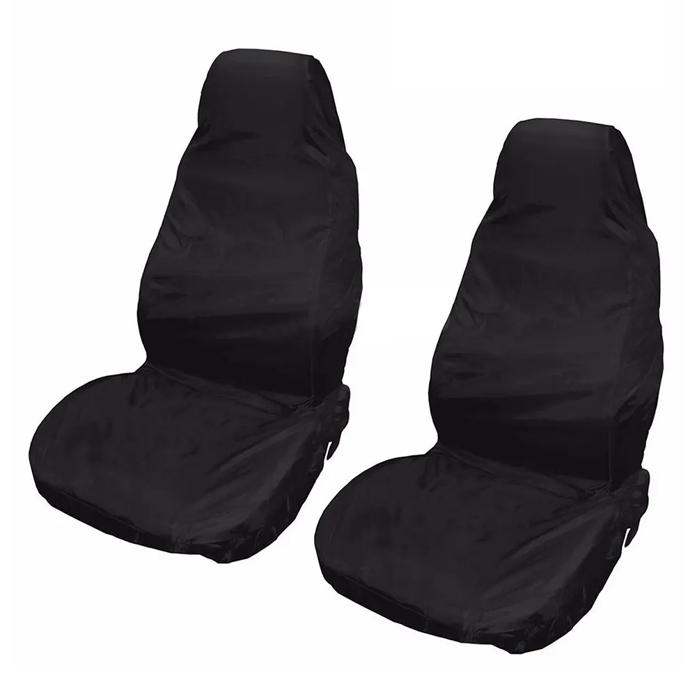 

Waterproof Non Slip Car Front Seat Covers 2PCS for For work For workshop Seat Protection Compatible with Most Cars