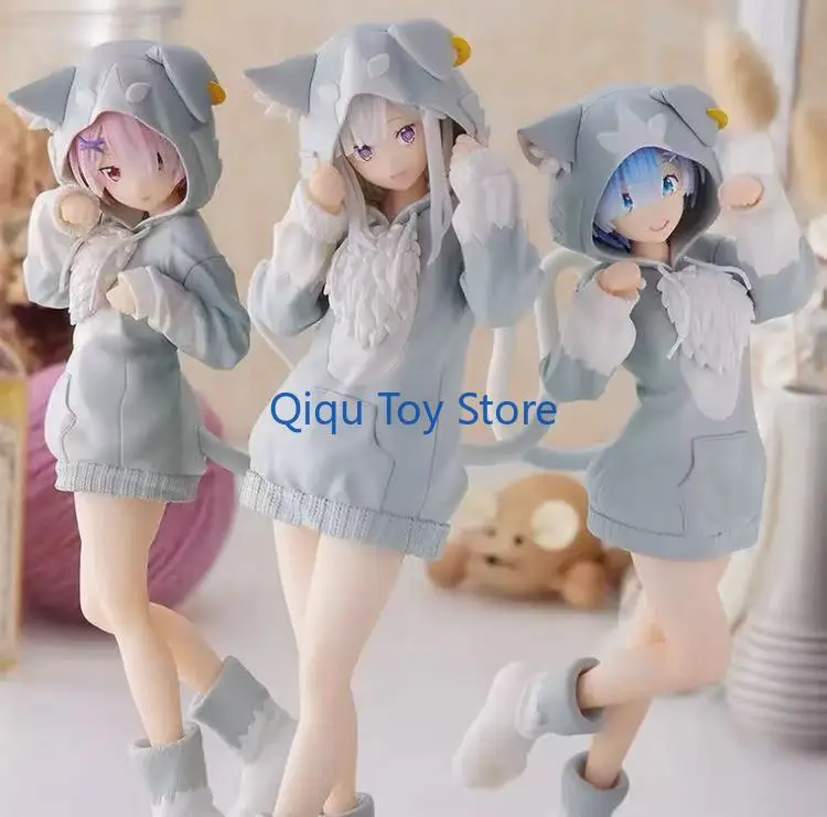 

Домашний паркер Alien Life с кошачьими ушками Amelia Rem Ram, высота ручной работы 22 см