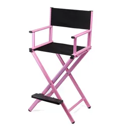 High Aluminum Frame Makeup Artist Director Chair Foldable Outdoor Furniture Lightweight Portable Folding Director Chair WRXYH