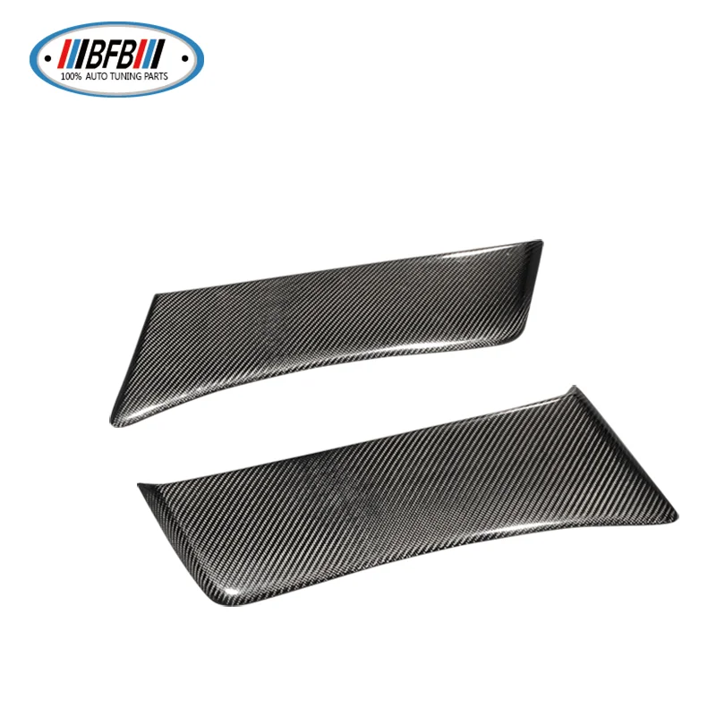 For Ford Mustang Carbon Fiber Side Blades Air Intake Rear Fender Vent Panels