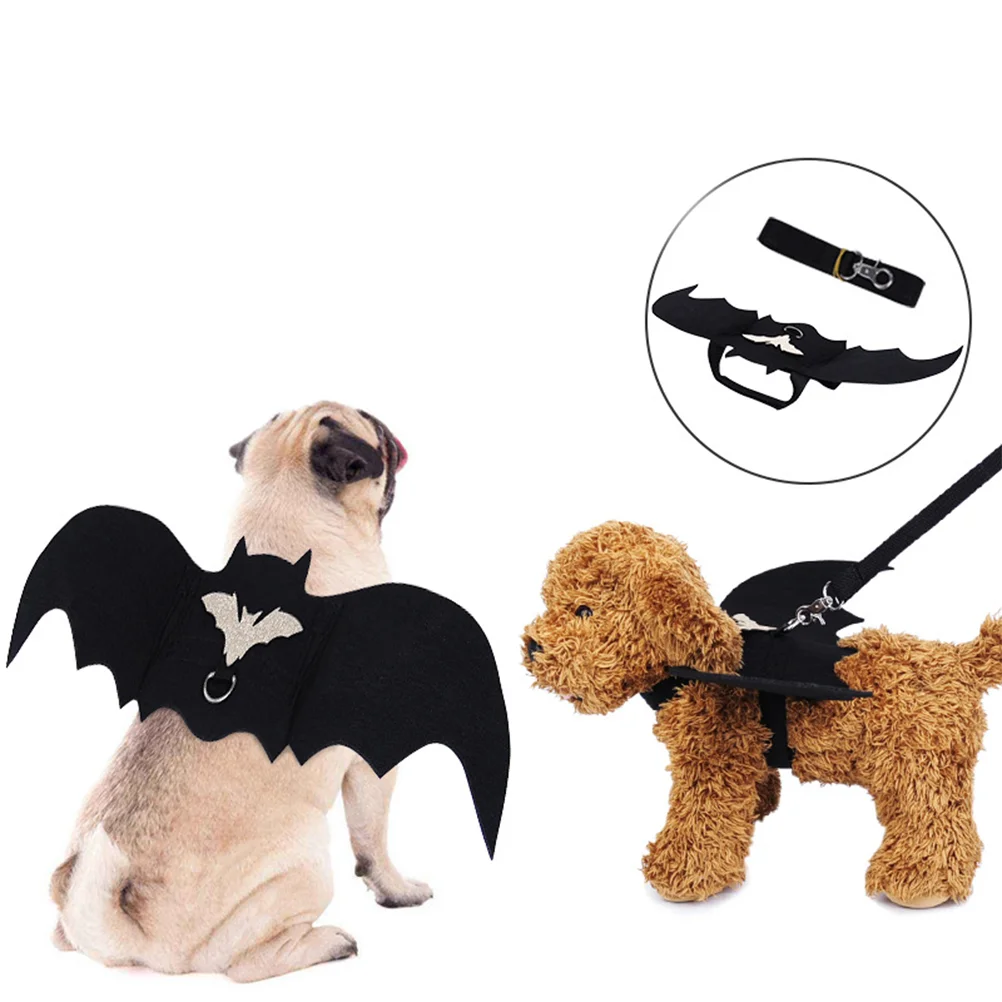 

Kitten Bat Wings Cloth Dog Funky Clothes Pet Supplies Accessories for Small Dogs Halloween Costume