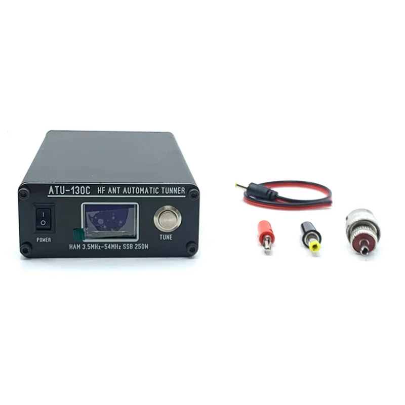 【A69Z】ATU130C Tuner 250W Automatic Antenna Tuner Supports AM FM CW SSB For Amateur Radio Transcceiver