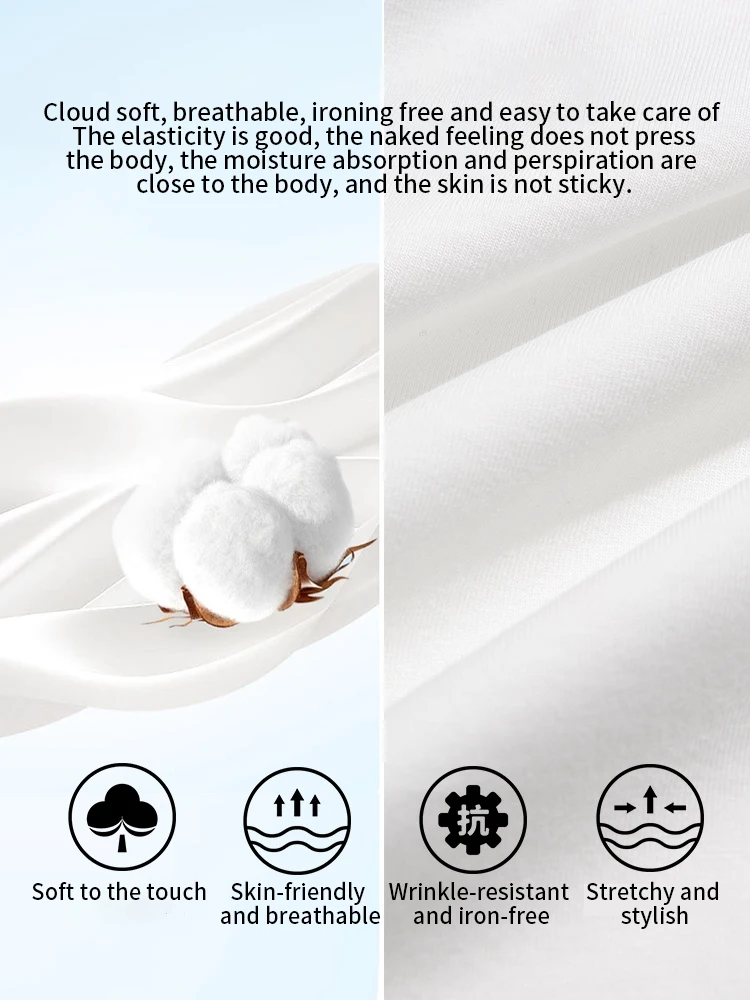 Eu acredito você camiseta para mulher branco bordado estilo chinês fivela outono 2025 elegante manga de sete quartos camisetas 2253016100