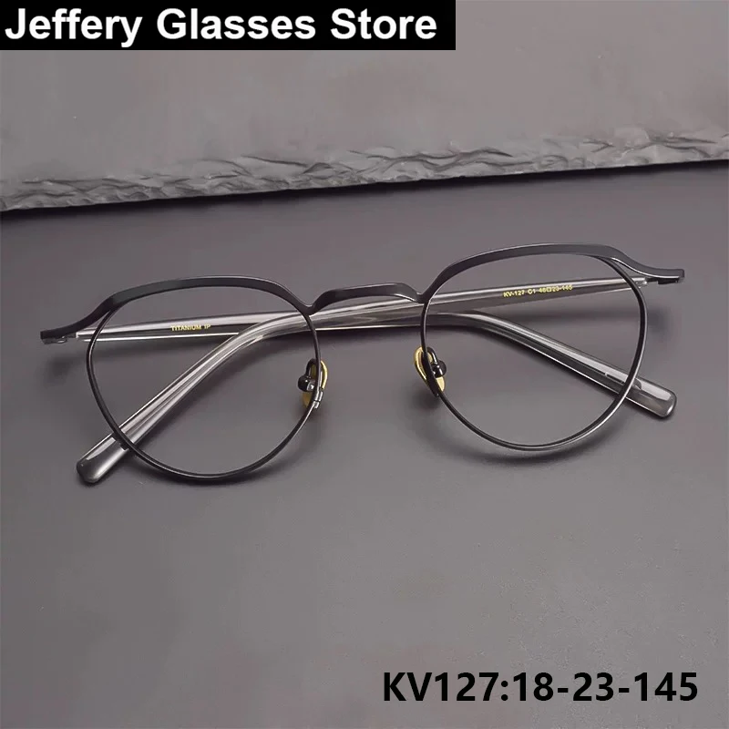 

Japanese Big Size Oval Glasses Frame Men 145mm Big Face Ultralight Fashion Half Rim Eyeglasses Optical Prescription Read Eyewear
