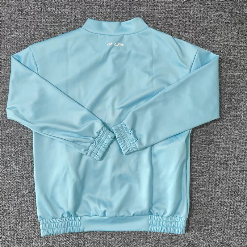 جديد 2024 LPL لربيع وخريف كشف البيسبول Jaet خفيف الوزن مناسب مطبوع من البوليستر ملابس خارجية معطف ألعاب بعيدا #2