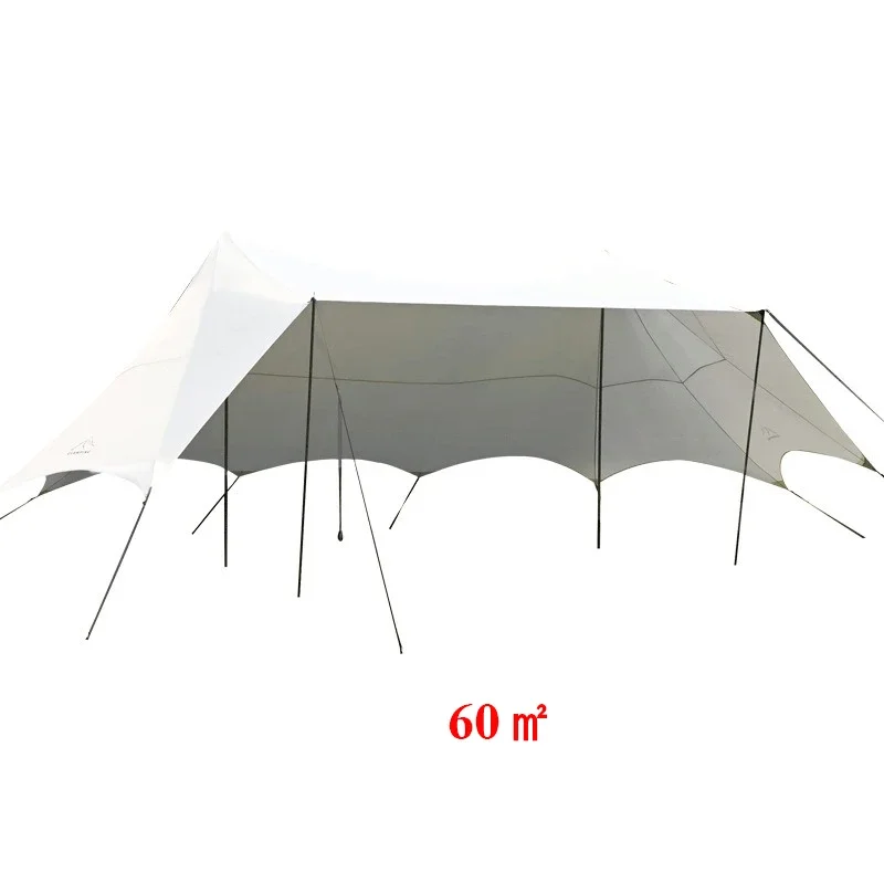 Outdoor Sun Protection Against Heavy Rain Thickened Family Picnic Beach Shelter Large Convenient Sunscreen Dome Canopy Awning