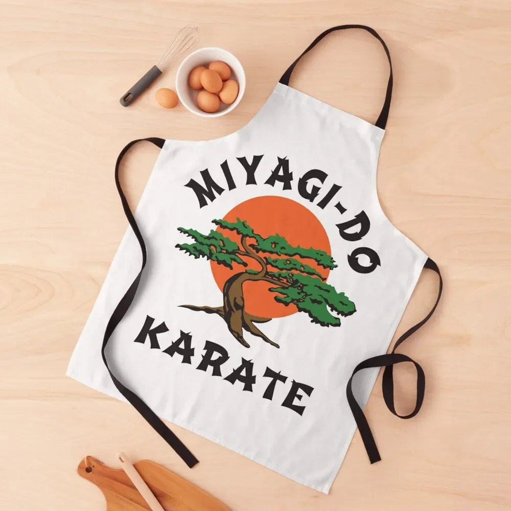 Miyagi Do Karate Apron Cleaning Products For Home Men kitchen Kitchen Front Apron