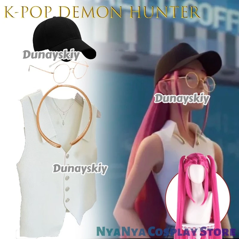 

KPop Demon Hunters Mira 코스프레 Daily Casual Outfit Commute 코스프레 Costume Halloween Party Daily Christmas Idol Kawaii Amine