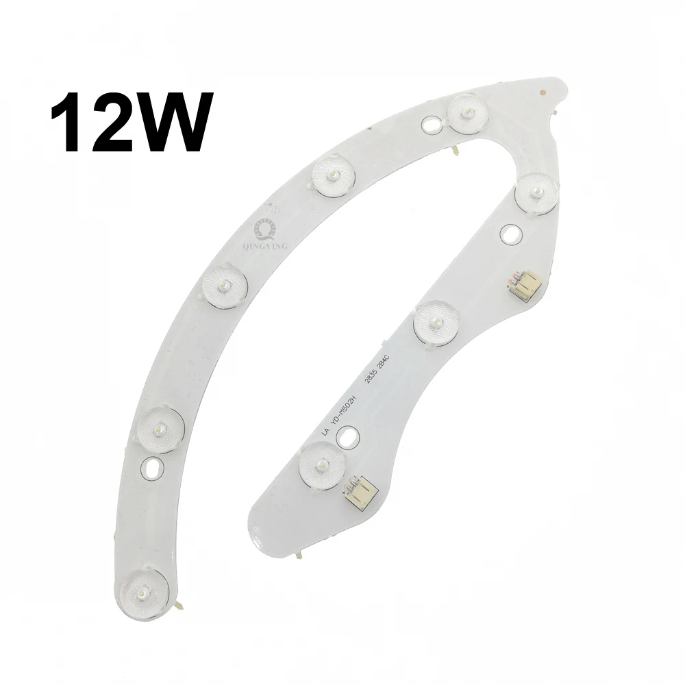 Scheda LED 9W 12W blocco LED con lente, 3000K 6500K bianco caldo bianco colori sorgente luminosa per lampada da soffitto fai da te