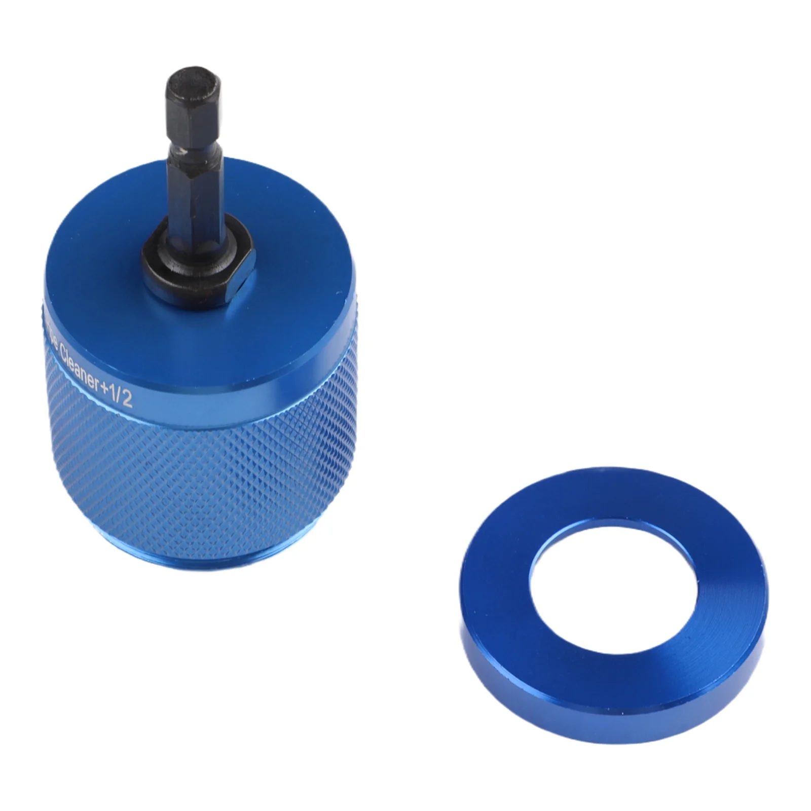

Electric Pipe Cleaner with Interchangeable Brush Heads for Copper and Metal Pipes Suitable for Manufacturing and Automotive Use