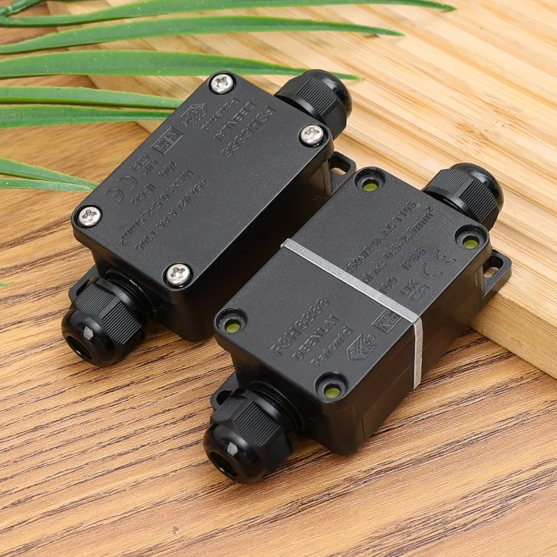 450V Outdoor Waterproof IP66 Electrical Cable Wire Connector Junction Box Led Light with Terminal Electrical Equipment Supplies