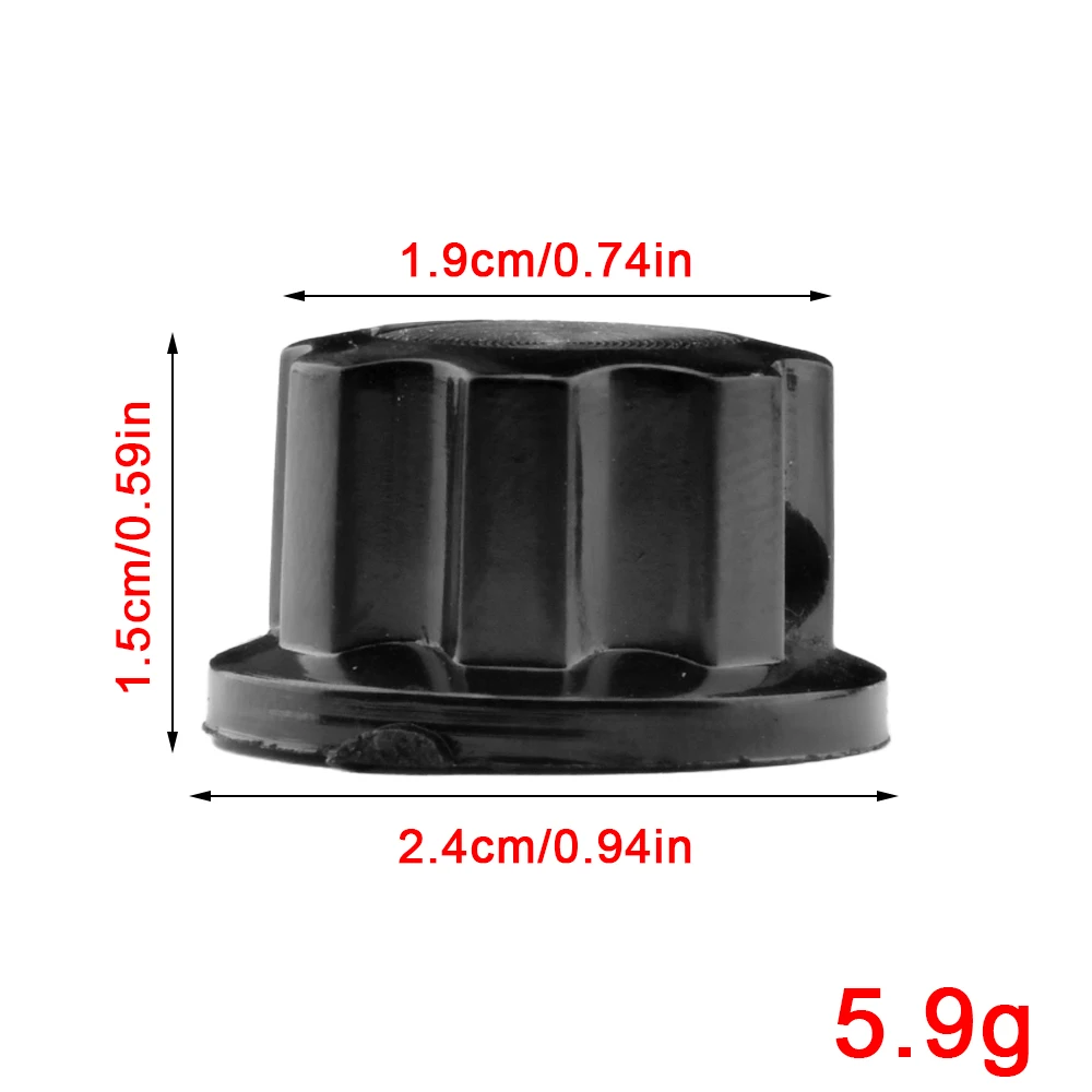 5/3/1Pcs MF-A02 Potentiometer Knob Kit for Hole 6mm Dia Rotary Switch Knobs Caps Rotating Potentiometer Handle