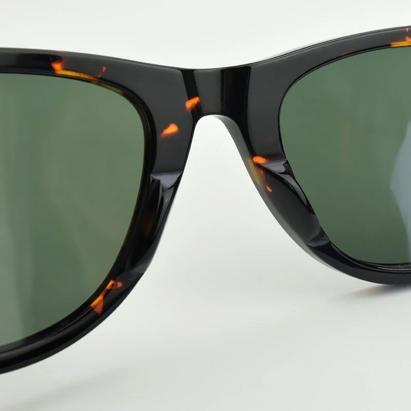 SUN Brille Classics Glaslinse Acetat Sonnenbrille Herren Y-2140 Doppelniet Design Brille Elegante weibliche quadratische UV-Sonnenbrille – Detail 14
