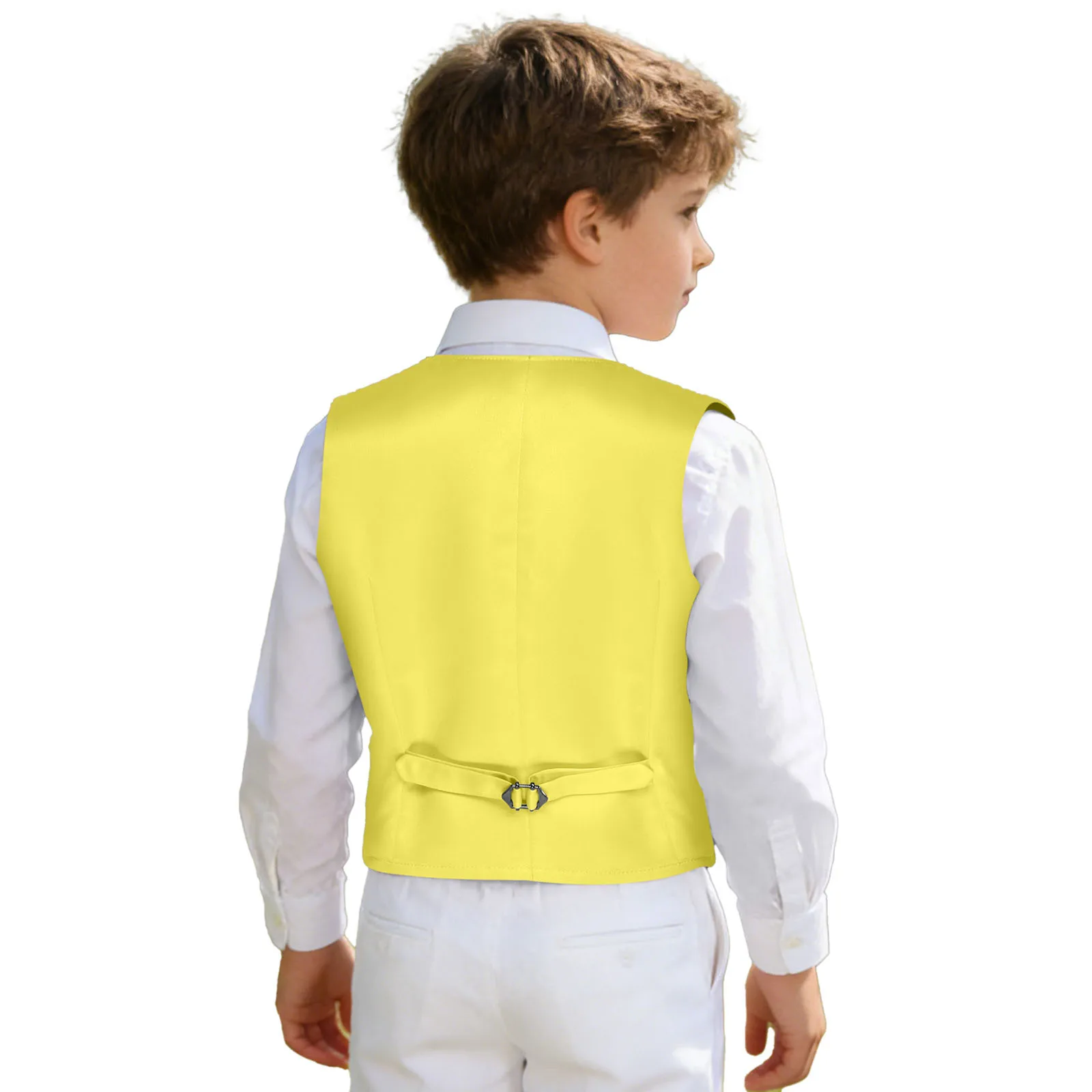 어린이 소년 반짝이 스팽글 댄스 조끼 패션 아동 버튼다운 조끼 탱크탑 생일 파티 프롬 웨딩 코스튬 조끼