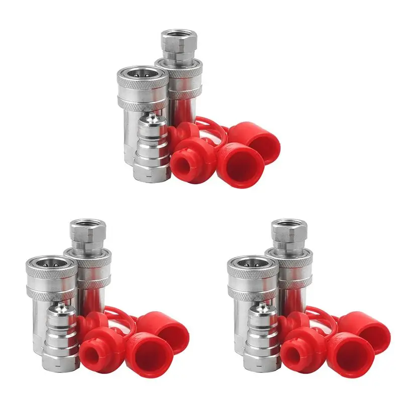 ensemble-de-raccords-rapides-hydrauliques-baaj-3set-3-8-pouces-npt-filete-iso7241-1a-avec-capuchon-anti-poussiere