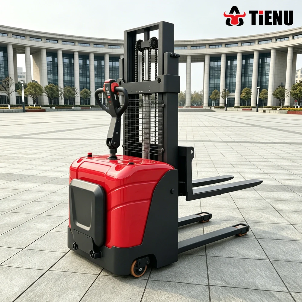 Customized hot selling warehouse portable forklift with easy climbing ability and supports customization