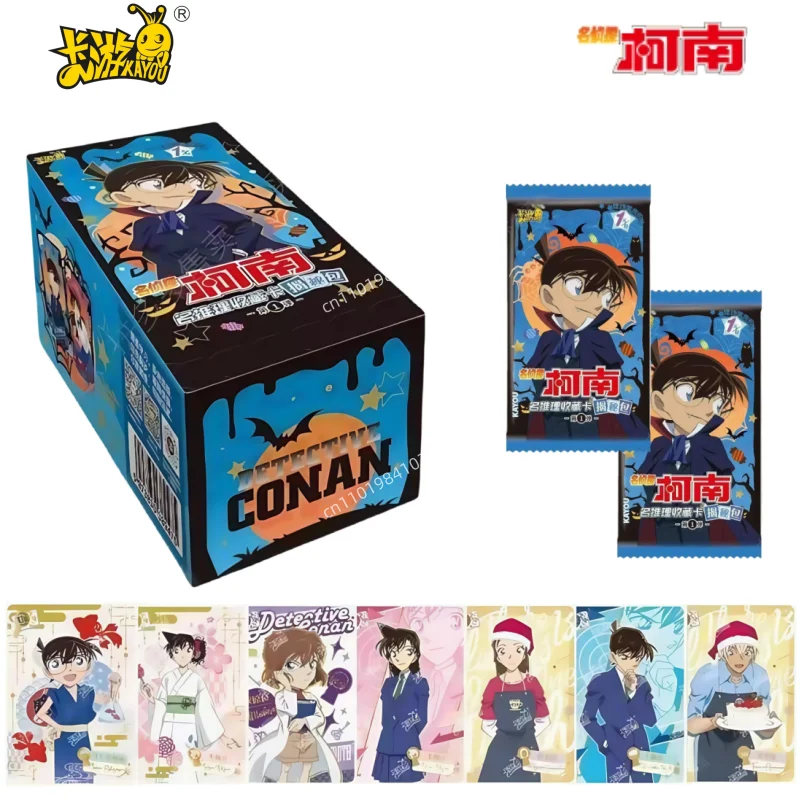 

KAYOU Аутентичные детективы Конан Unveils Series Card Персонажи Кайто Куроба Конан, окружающая детская коллекция игрушечных карточек
