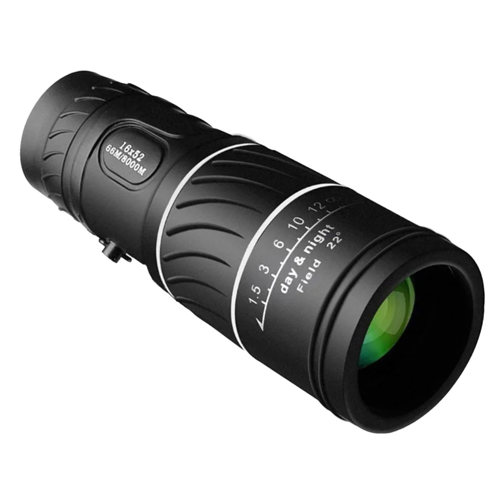 

1Set Night Vision Telescope 16x52 High Definition Monocular Bright Clear Outdoor Use Long Range Viewing for Hiking Hunting