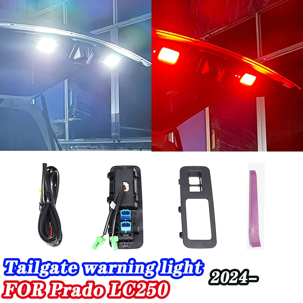 

Подходит для 24-дюймовой задней двери багажника Prado LC250. Светодиодный модифицированный сигнальный светильник. Приветственный свет. Задний фонарь.