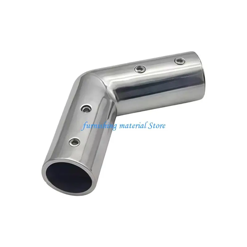 Y5GD Angled Stainless Metal Pipe Connector Upgrades for Yacht & Guardrail Work