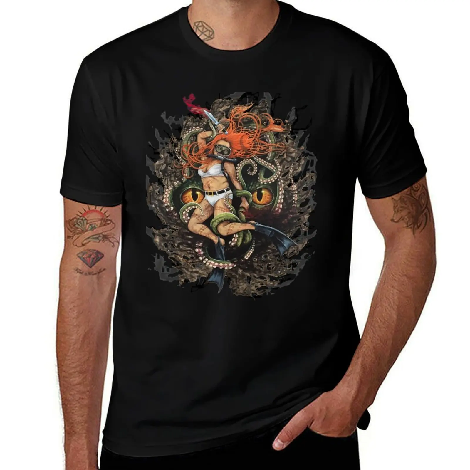 Holly Diver T-Shirt anime t shirts for man T-Shirt