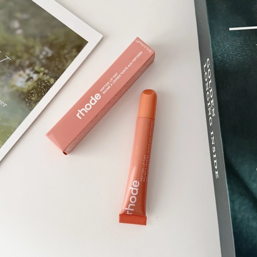 Rhode Neuer Lippenstift Lipgloss Pocket Blush Lippen- und Wangen-Feuchtigkeits-Glasur-Nebel Natürlicher Rouge Puder Blush Creme Wangen-Make-up Tasche