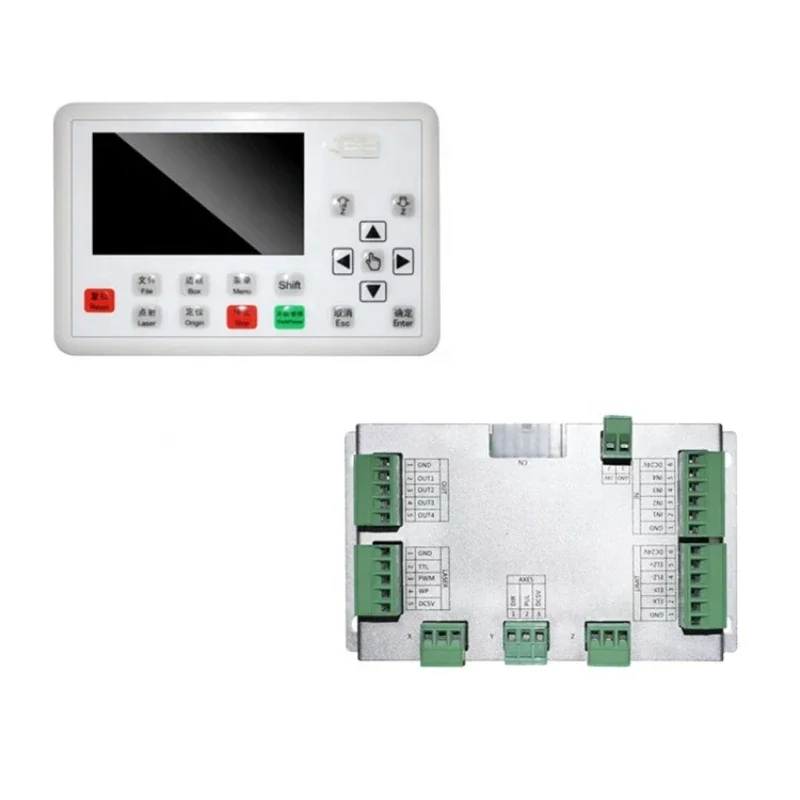 CO2 Laser Parts Trocen Laser Controller For Cutting Engraving Machine AWC708S