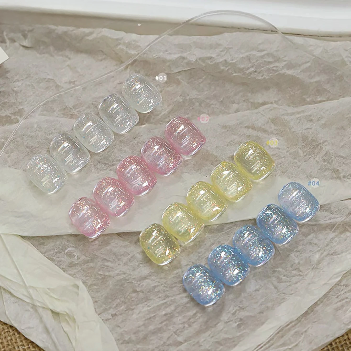 

1pcs ZH Summer Versatile Whitening Popular Nail Art Nail Supplies Sugar Dream Star Sparkling Super Sparkling Gel Nail Polish