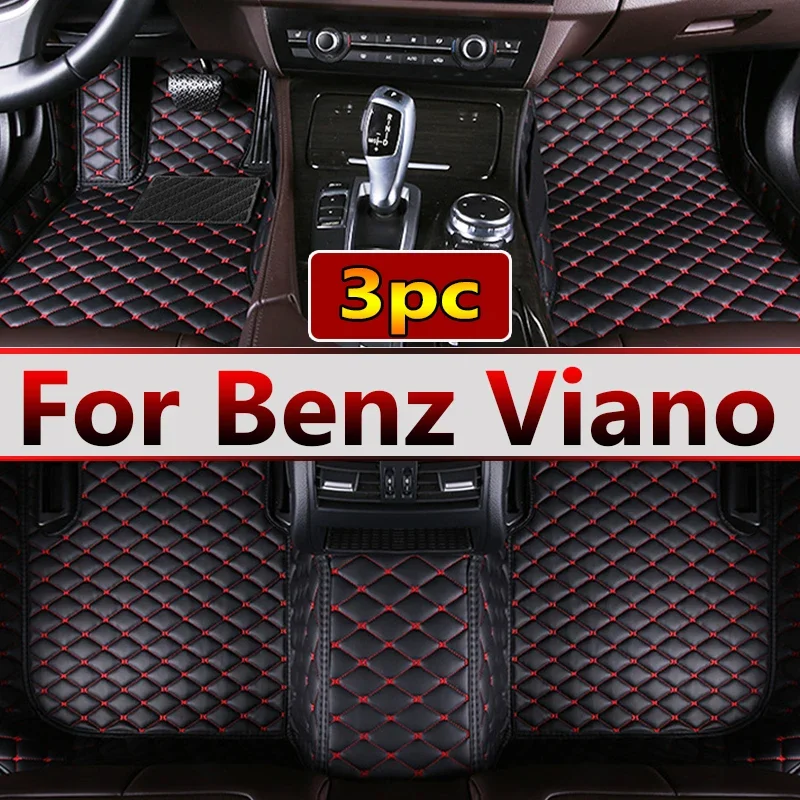 

Car Floor Mats For Mercedes Benz Viano W639 2006 2007 2008 2009 2010 Custom Auto Foot Pads Carpet Cover Interior Accessories