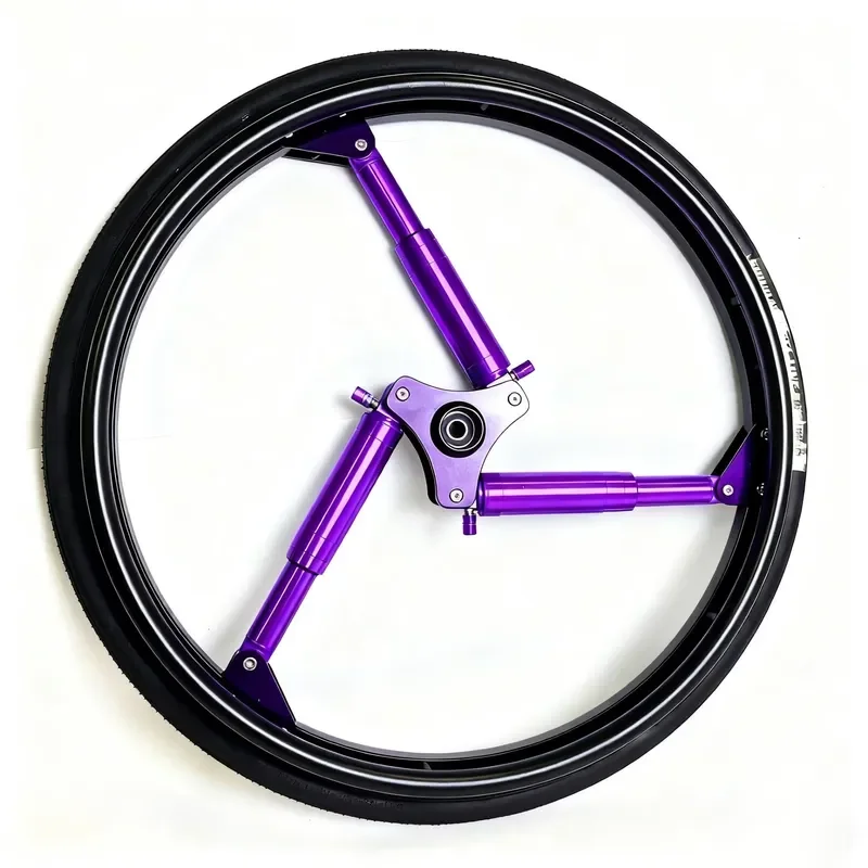 Fashion 24x1 (25-540) Shock Wheel Spinergy Manual Wheelchair Hot Sale Pneumatic Tires Marathon Anti-Piercing