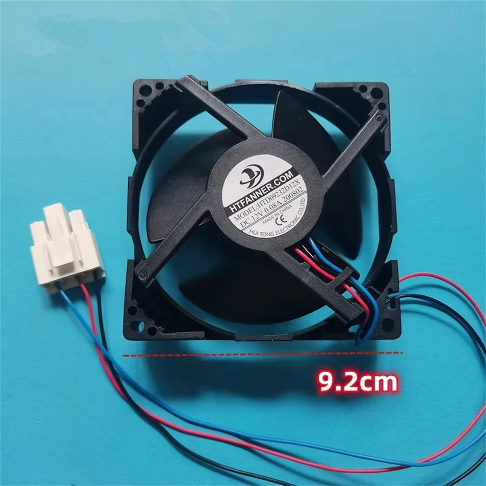 For Midea refrigerator freezer with built-in fan HTFANNER .COM HTD09232D12X 0.08A refrigeration fan accessories