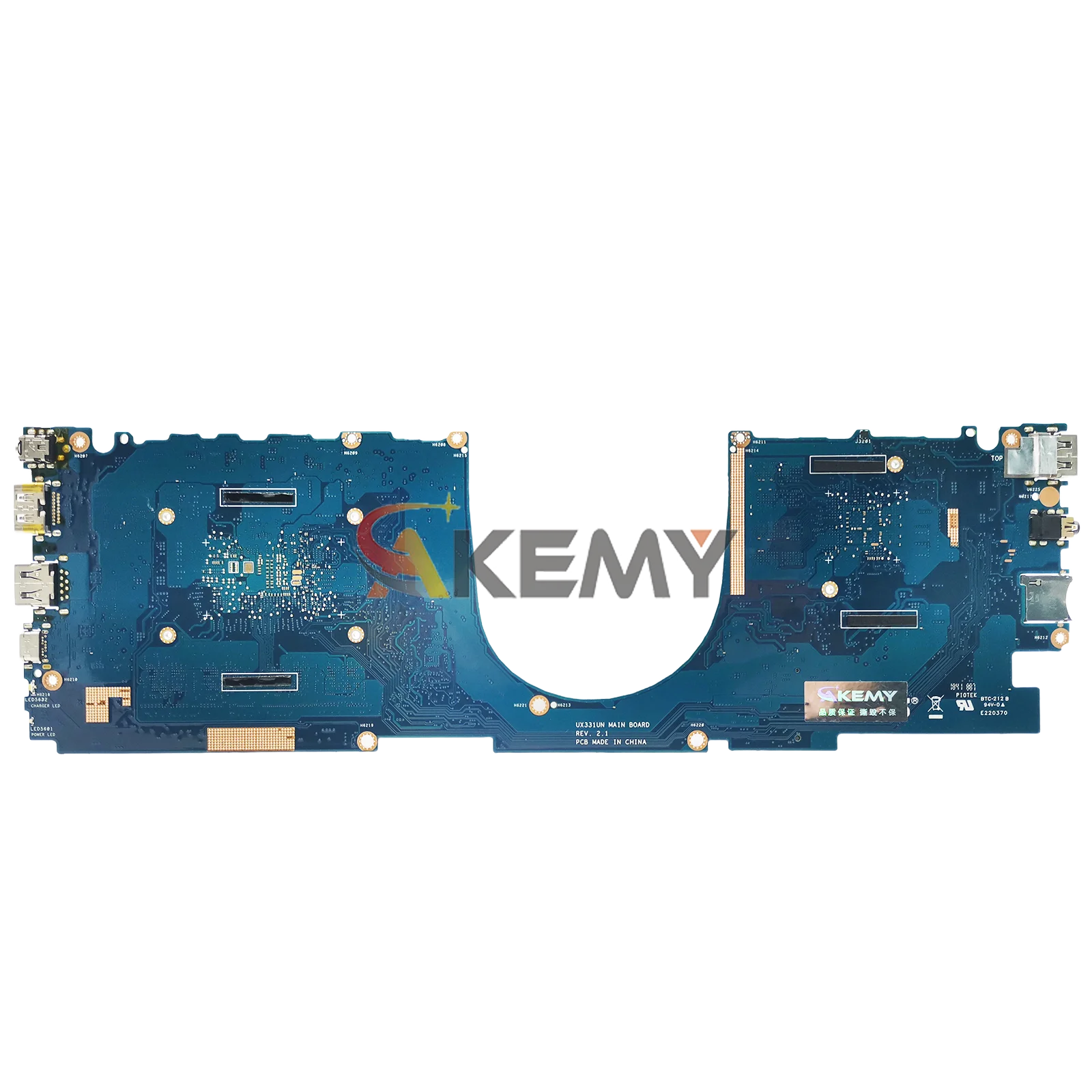 UX331UN Laptop Moederbord Voor ASUS ZenBook UX33UAL UX331 U3300U BX331U UX33UN Moederbord W/I3 I5 I7 CPU 100% testen OK snel schip