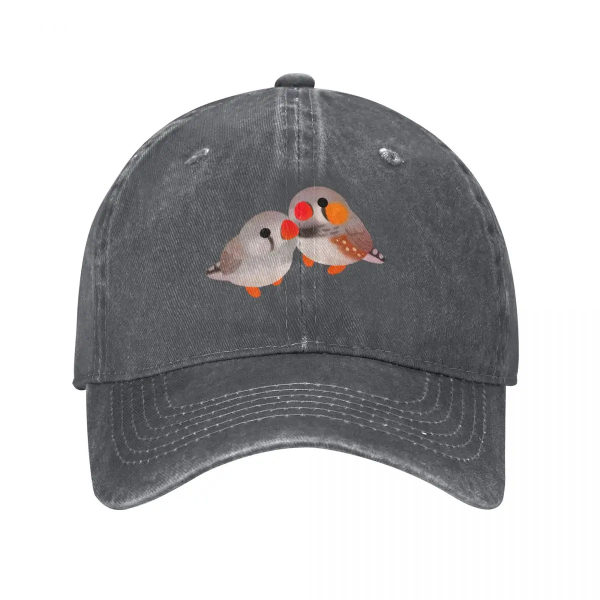 Zebra finch Baseball Cap Trucker Cap Icon Kids Hat Mens Caps Women's