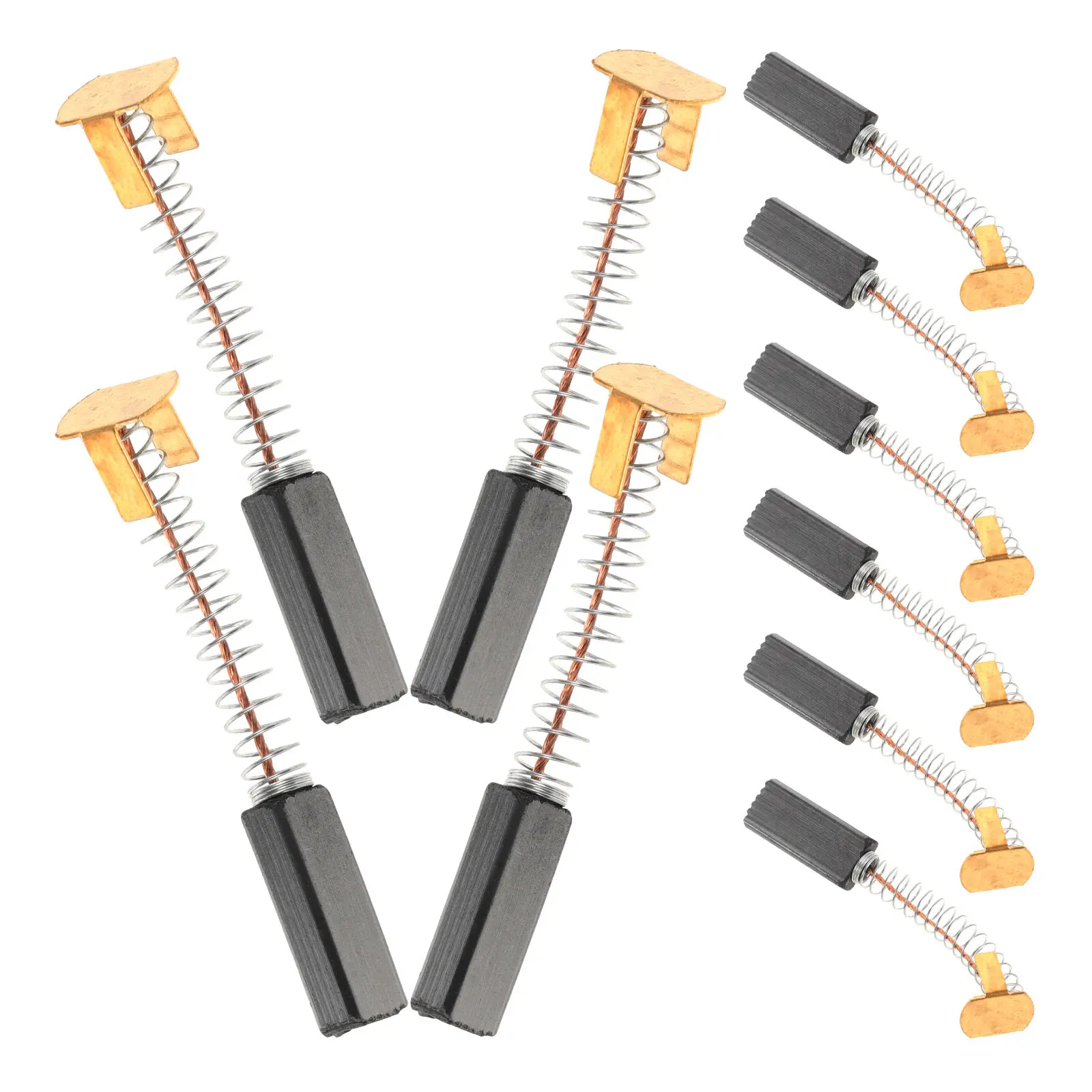 

10Pcs High-Durability Motor Carbon Brushes Replacement for Continuous Sealing Machines Film Sealing Motor Repair Carbon Brush