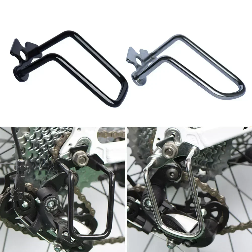 Stainless Steel Derailleur Protector MTB Protective Road Bikes Accessory Bicycle Components Cycling Gear Guard