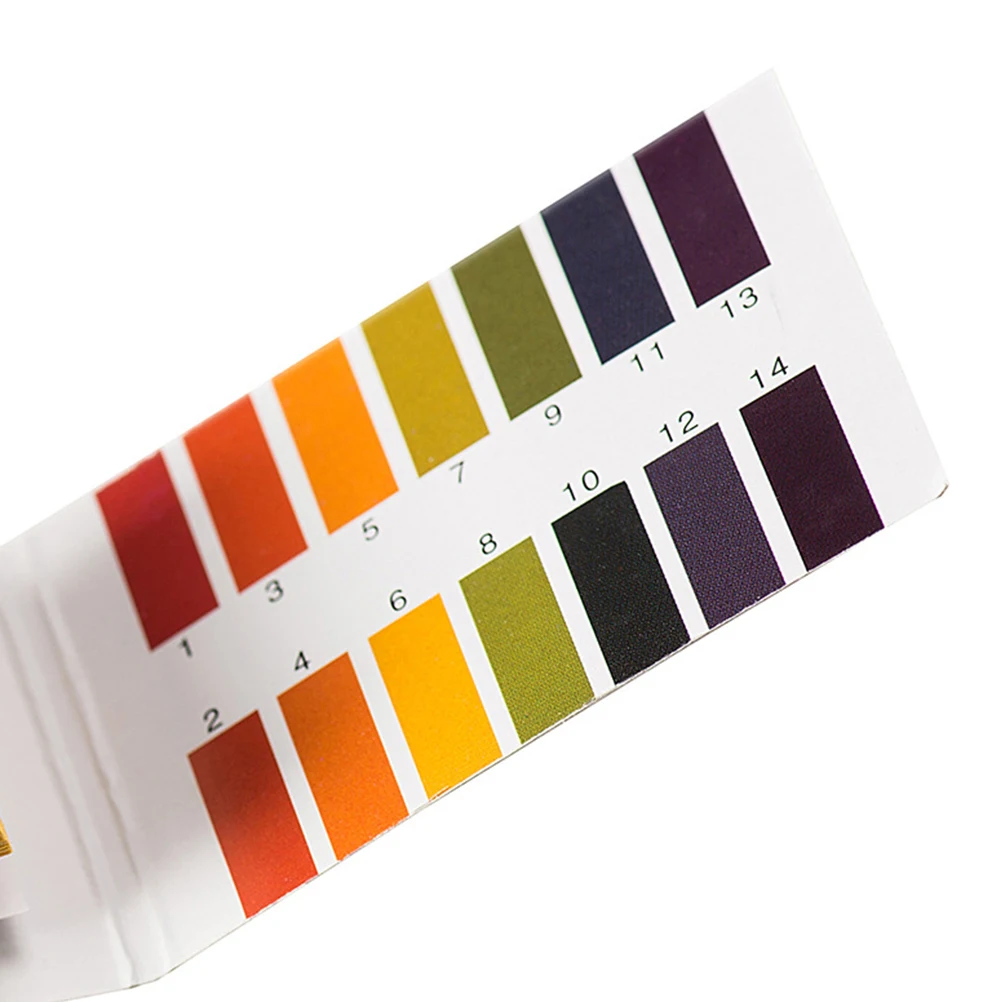 

8 set Precise Test Paper 1-14 High Accuracy Acid Base Strips Quick Testing Ph Strips Ph Testing Paper 8 Sets Easy Use