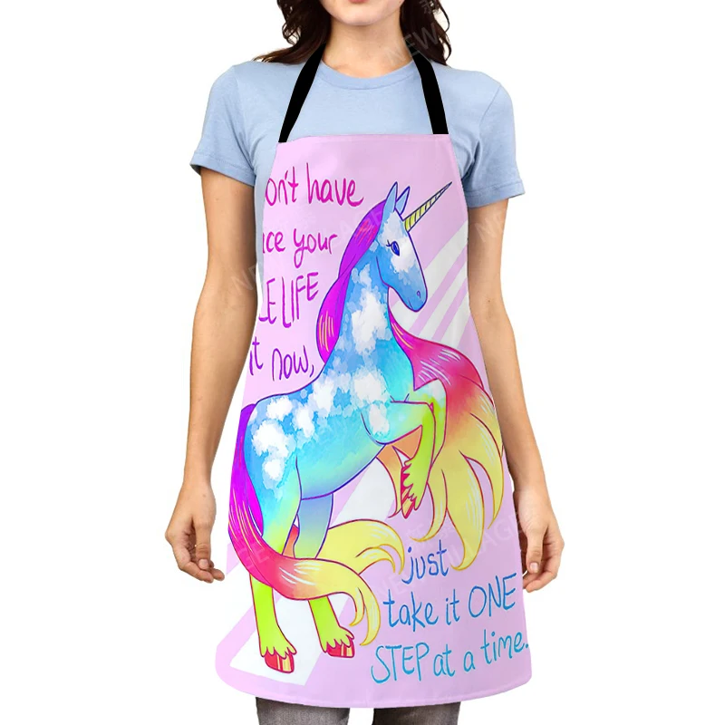 Aesthetic Women kitchen apron kids original Children Waterproof girl princess waiter work apron oil proof cartoon kawaii cute