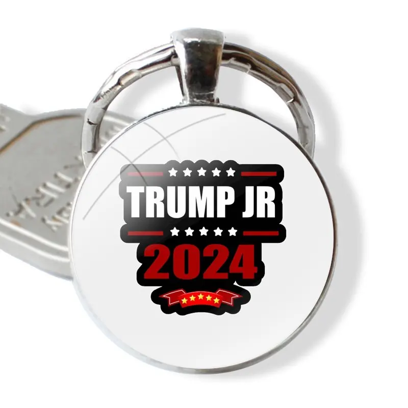 Jfk Jr 2024 John F Kennedy Keychain Handmade Glass Cabochon Key Ring Holder Pendant Key Chains