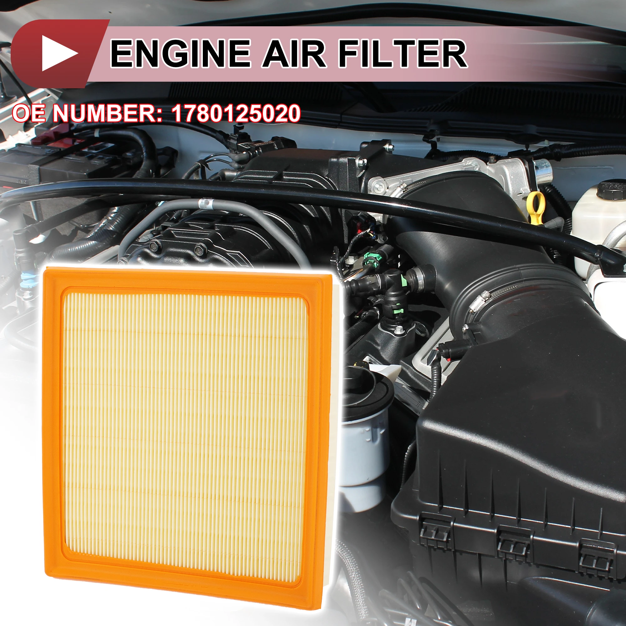 

X Autohaux автомобильный воздушный фильтр двигателя No 1780125020 для Toyota 2019-2022 1 шт.