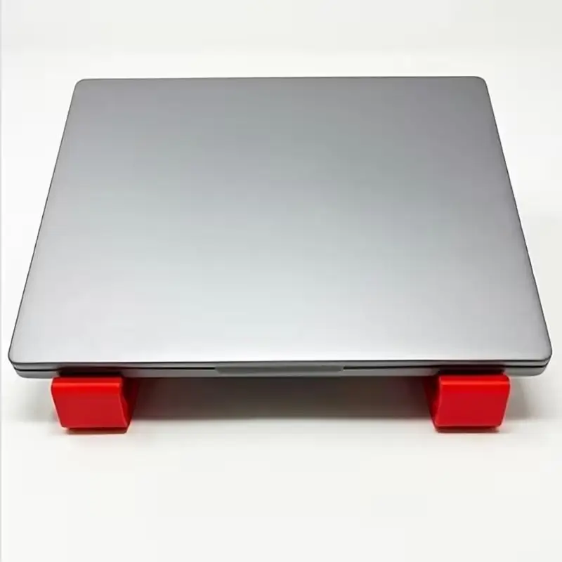 Open Frame Laptop Stand Keyboard Risers for Study Desk, Two Piece Notebook Support for Daily Office Use, Dorm Desk D2RC