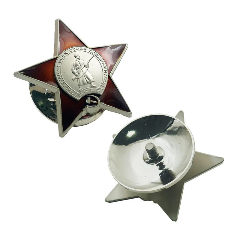

Soviet Red Star Russian Red Army Medal CCCP Commemorative Craft Commemorative Souvenir Collection Reproduction