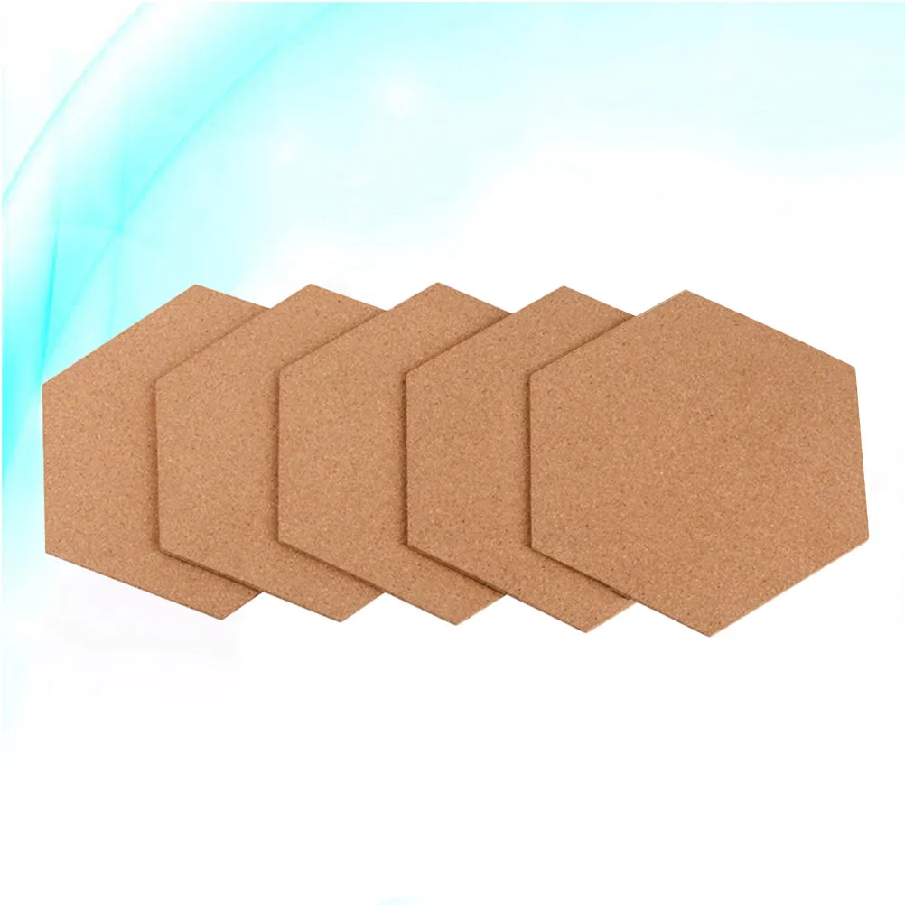 5pcs-vintage-natural-cork-hexagonal-board-sticker-back-adhesive-bulletin-notice-board-cork-tiles-for-home-office-wall-decoration